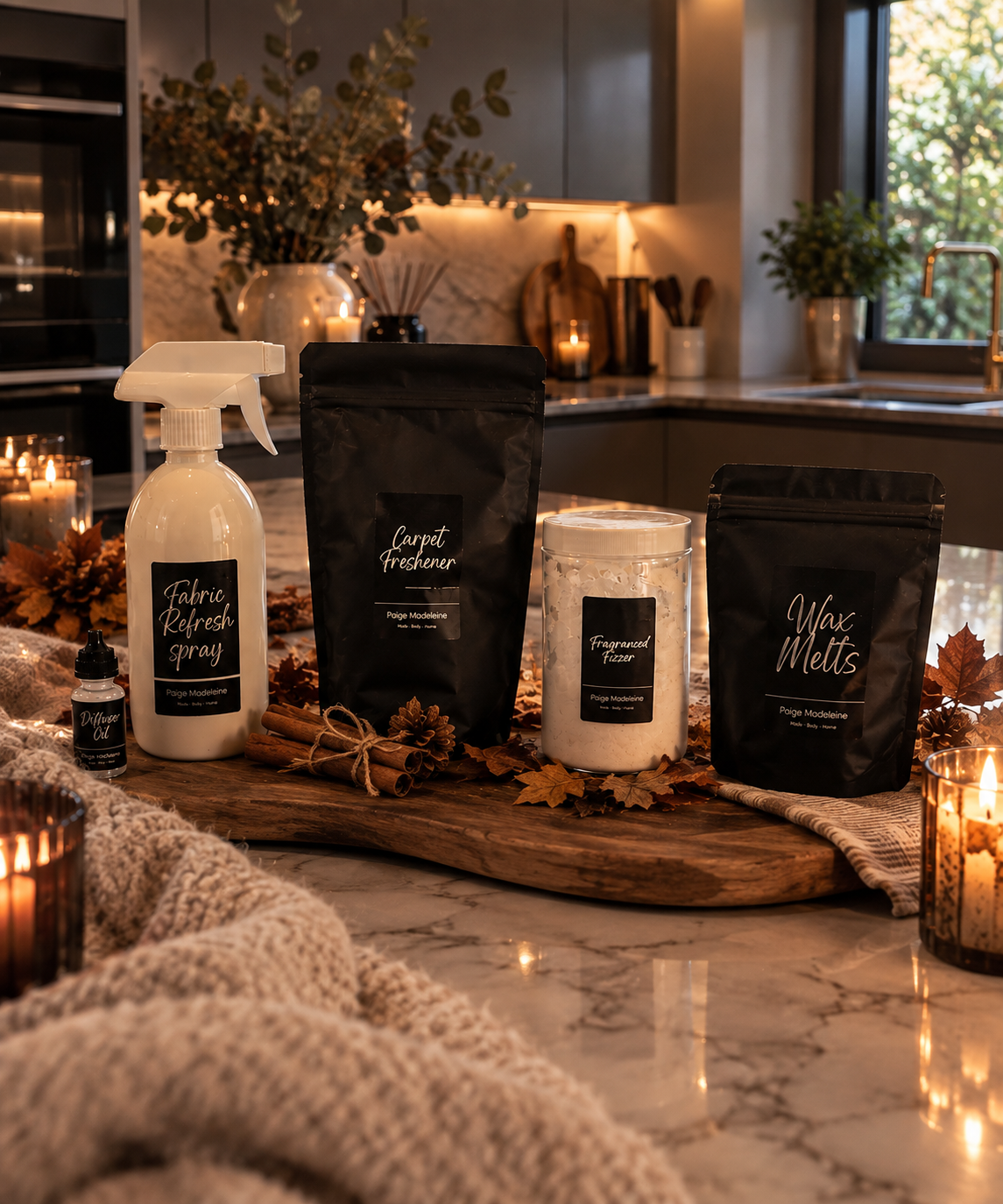 Paige Madeleine The Iconic 5 Item Home Fragrances Set